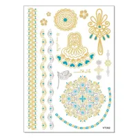 Флэш тату / металлик тату / временная татуировка TTVT362