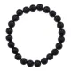 Браслет из черного агата, 8мм BJBS-338