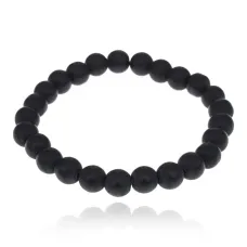 Браслет из шунгита, 8мм BJBS-339