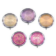 Двойное зеркало (второе с увеличением), d.7см, цвет в ассортименте ZE003