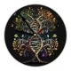 Часы настенные ДНК дерево жизни 20см, пластик MCH219