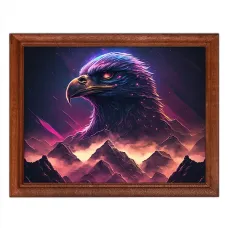 Постер в рамке 22х17см Орел POSG-0205