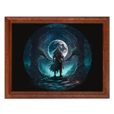 Постер в рамке 22х17см Колдун POSG-0221