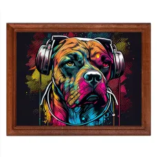 Постер в рамке 22х17 см Собака POSG-0228