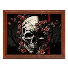 Постер в рамке 22х17см Череп POSG-0247