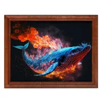 Постер в рамке 22х17см Кит POSG-0250