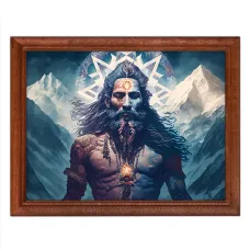 Постер в рамке 22х17см Йог POSG-0284