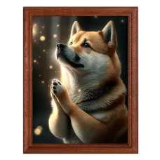 Постер в рамке 17х22см Собака POSV-0274