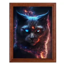 Постер в рамке 17х22см Кот POSV-0322