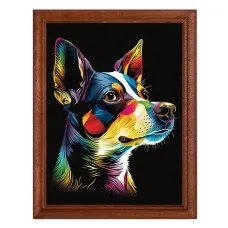 Постер в рамке 17х22см Собака POSV-0324