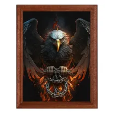 Постер в рамке 17х22см Орел POSV-0340