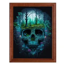 Постер в рамке 17х22см Череп POSV-0343