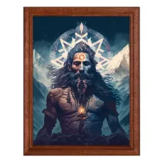 Постер в рамке 17х22см Йог POSV-0346