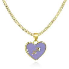 Кулон Сердце Знаки Зодиака, Стрелец BJK312-03