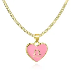 Кулон Сердце Знаки Зодиака, Весы BJK312-04