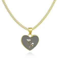 Кулон Сердце Знаки Зодиака, Козерог BJK312-10