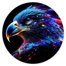 Коврик для мыши Орел, d.20см KM0358