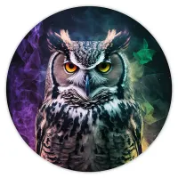 Коврик для мыши Сова, d.20см KM0361