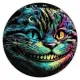 Коврик для мыши Чеширский кот, d.20см KM0406