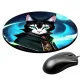 Коврик для мыши Кот чародей, d.20см KM0407