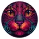 Коврик для мыши Кошка, d.20см KM0414
