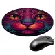 Коврик для мыши Кошка, d.20см KM0414