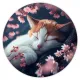 Коврик для мыши Кошка, d.20см KM0415