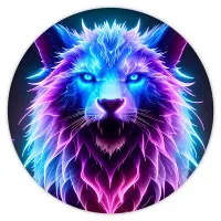 Коврик для мыши Хищник, d.20см KM0427