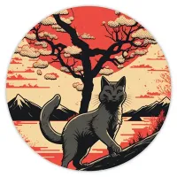 Коврик для мыши Кошка, d.20см KM0450