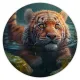 Коврик для мыши Тигренок, d.20см KM0458