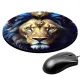 Коврик для мыши Лев, d.20см KM0462