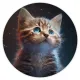 Коврик для мыши Котенок, d.20см KM0465