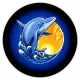 Коврик для мыши Дельфин, d.20см KM0556