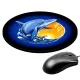 Коврик для мыши Дельфин, d.20см KM0556