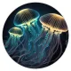Коврик для мыши Медузы, d.20см KM0557