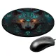 Коврик для мыши Волк, d.20см KM0584