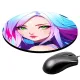 Коврик для мыши Аниме девушка, d.20см KM0634