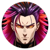 Коврик для мыши Аниме парень, d.20см KM0653