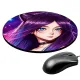Коврик для мыши Аниме девушка неко, d.20см KM0659