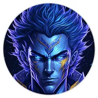 Коврик для мыши Аниме парень, d.20см KM0676