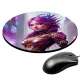 Коврик для мыши Киберпанк девушка, d.20см KM0719