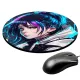 Коврик для мыши Киберпанк девушка, d.20см KM0730