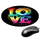 Коврик для мыши Love, d.20см KM0808