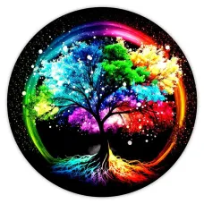 Коврик для мыши Дерево жизни, d.20см KM0869