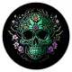 Коврик для мыши Череп, d.20см KM0882