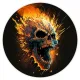 Коврик для мыши Череп, d.20см KM0886