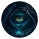 Коврик для мыши Око пещеры, d.20см KM0920