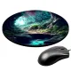 Коврик для мыши Лес, d.20см KM0923