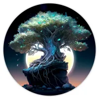Коврик для мыши Дерево жизни, d.20см KM0927