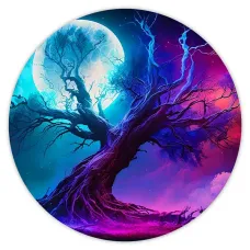 Коврик для мыши Мертвое дерево, d.20см KM0928